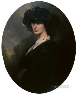 Jadwiga Potocka Condesa Branicka retrato de la realeza Franz Xaver Winterhalter Pinturas al óleo